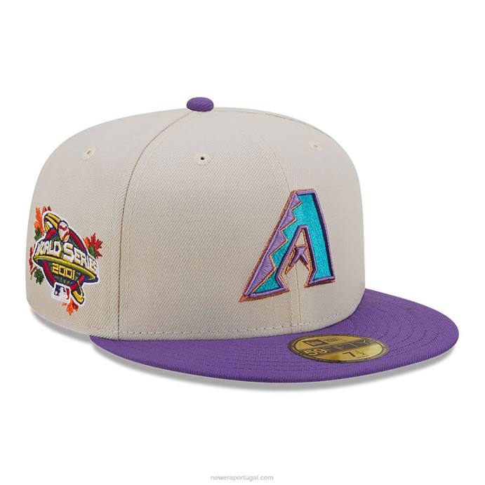 FFTN409 New Era arizona Diamondbacks Fall Classic Boné Branco 59Fifty