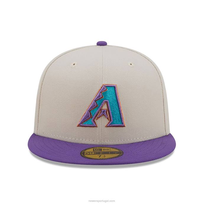 FFTN409 New Era arizona Diamondbacks Fall Classic Boné Branco 59Fifty