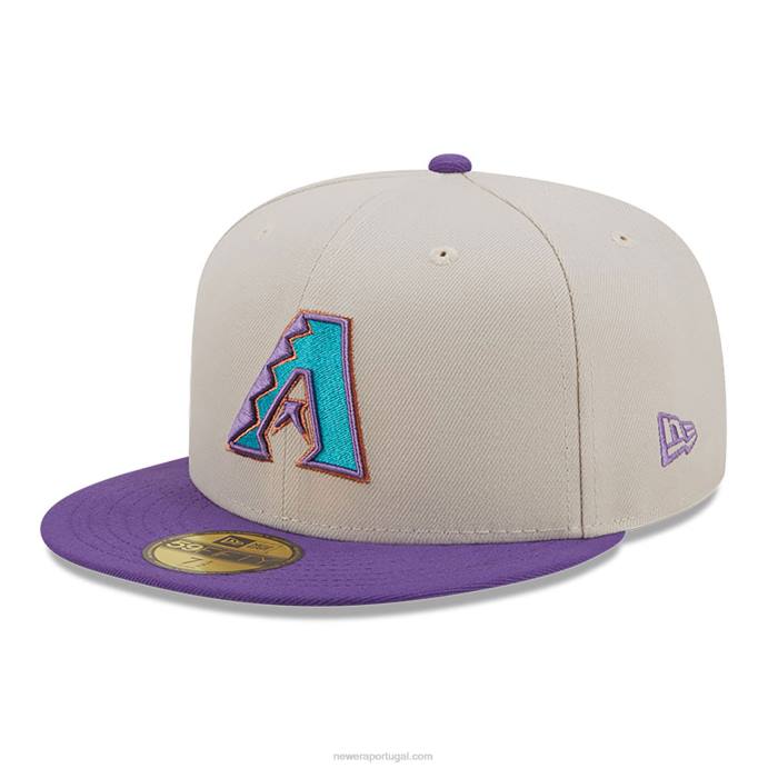 FFTN409 New Era arizona Diamondbacks Fall Classic Boné Branco 59Fifty