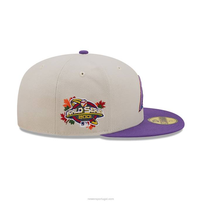 FFTN409 New Era arizona Diamondbacks Fall Classic Boné Branco 59Fifty