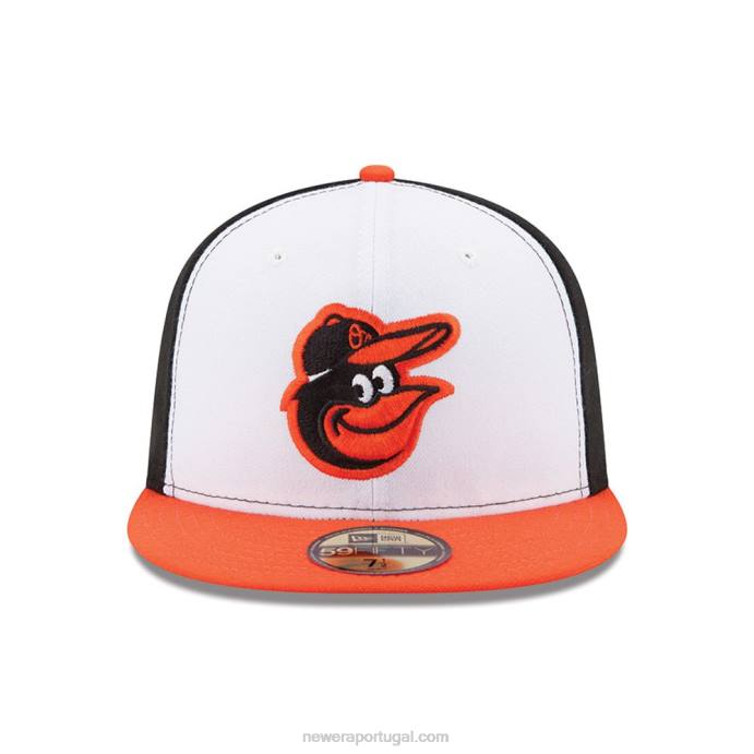 FFTN434 New Era boné baltimore orioles autêntico em casa de campo 59fifty