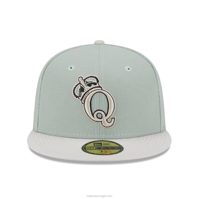 FFTN440 New Era Boné Queen Kings Hometown Roots Green 59Fifty
