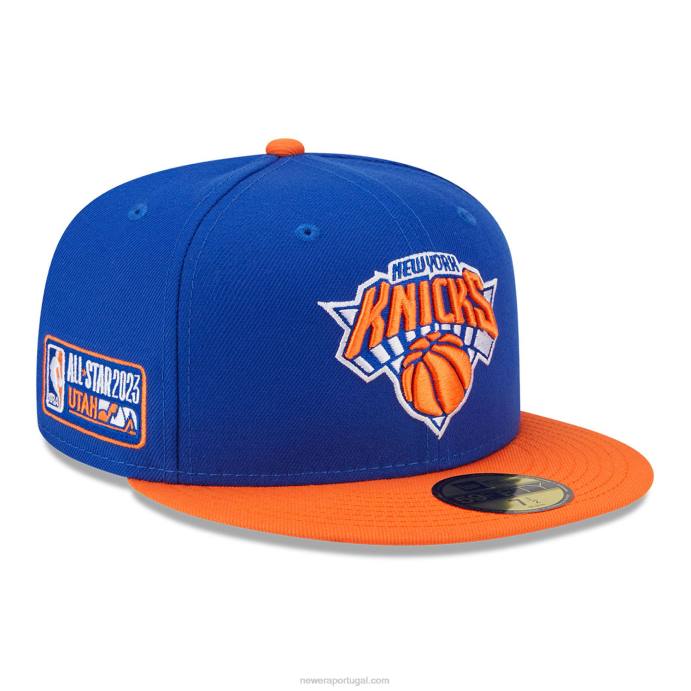 FFTN448 New Era Boné New York Knicks nba All Star Game Blue 59Fifty