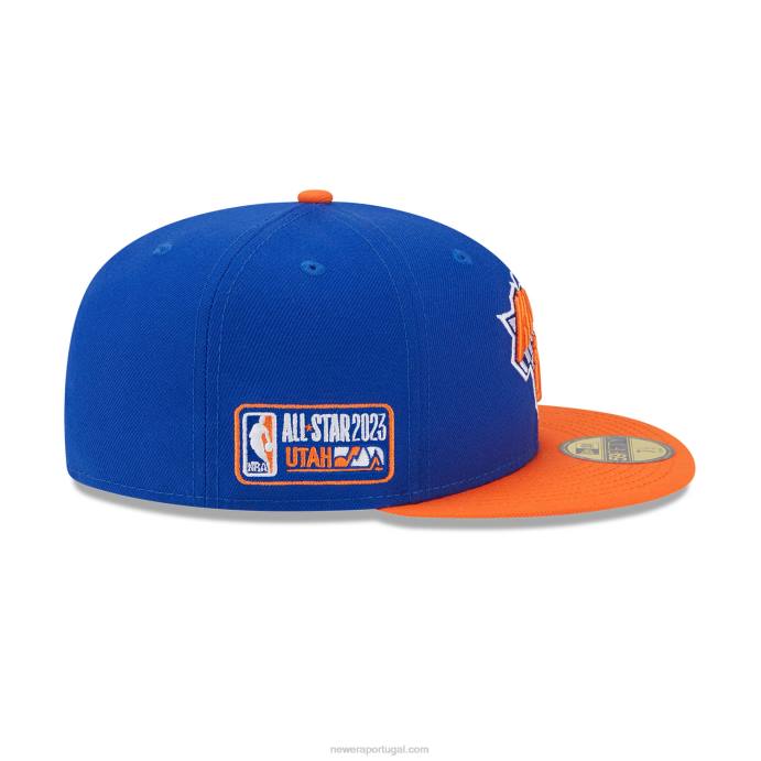 FFTN448 New Era Boné New York Knicks nba All Star Game Blue 59Fifty
