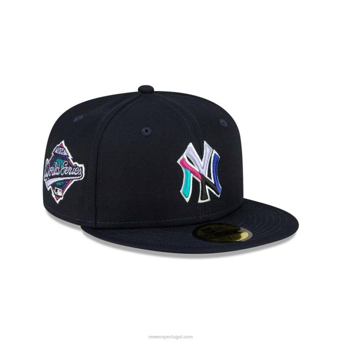 FFTN452 New Era Boné New York Yankees Polarlights Navy 59Fifty