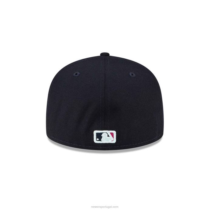 FFTN452 New Era Boné New York Yankees Polarlights Navy 59Fifty