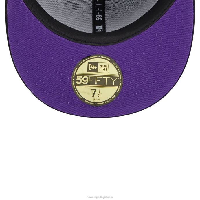 FFTN453 New Era boné preto pantera negra 59fifty