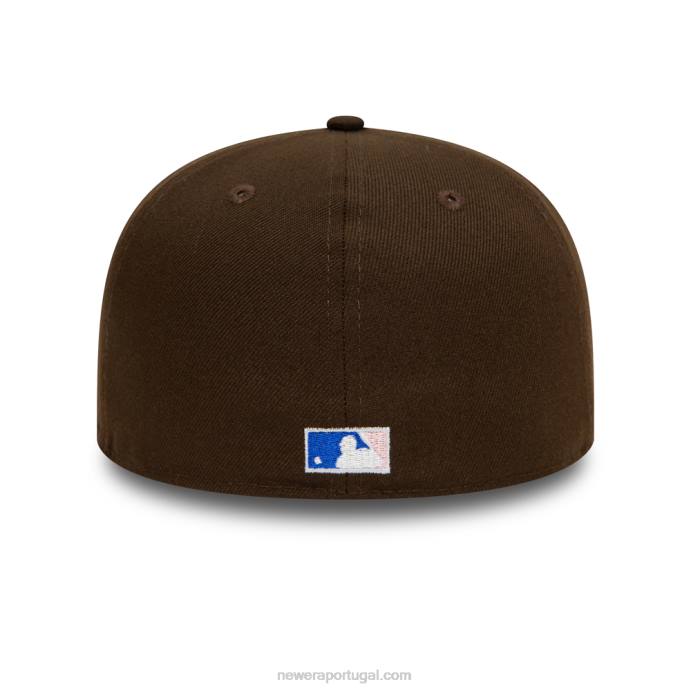 FFTN459 New Era chicago white sox nogueira e boné rosa 59fifty