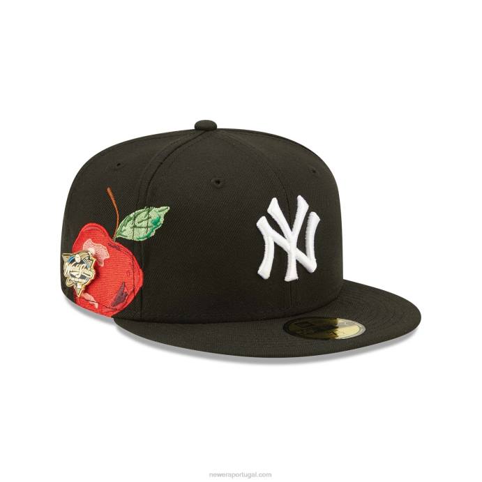 FFTN45 New Era Boné New York Yankees Fruit Black 59Fifty