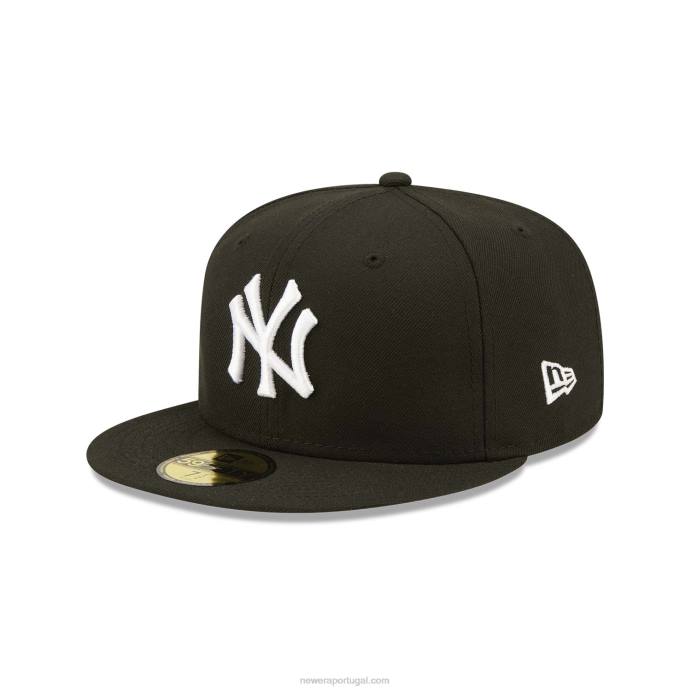 FFTN45 New Era Boné New York Yankees Fruit Black 59Fifty