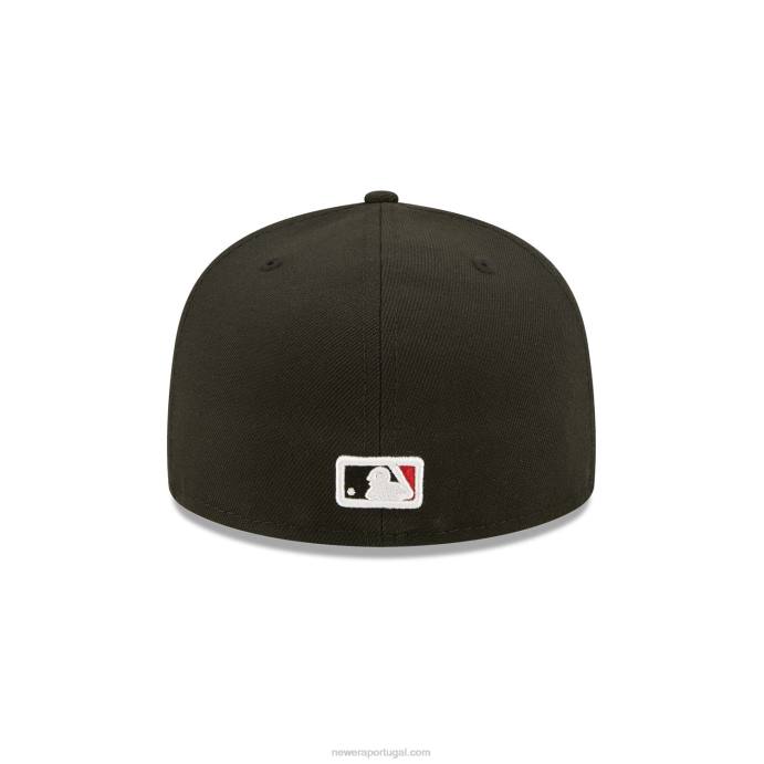 FFTN45 New Era Boné New York Yankees Fruit Black 59Fifty