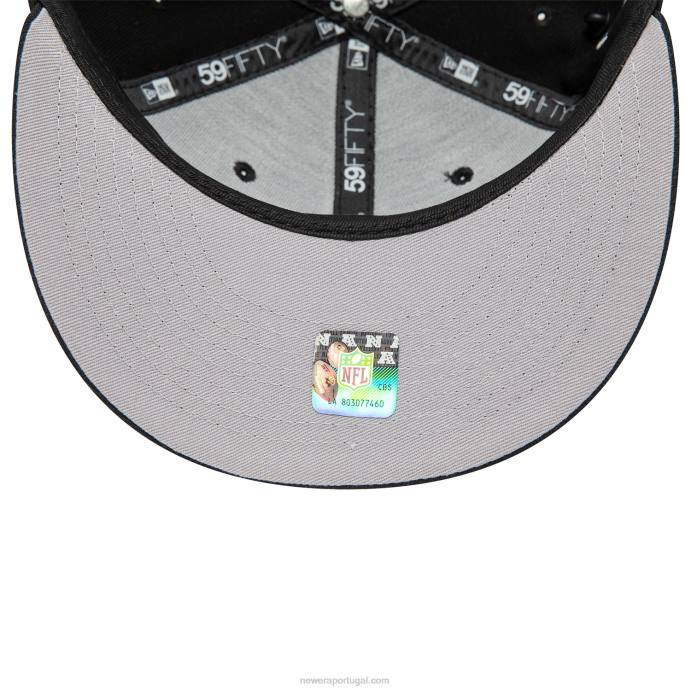 FFTN460 New Era boné ajustado preto pittsburgh pirates historic champs 59fifty