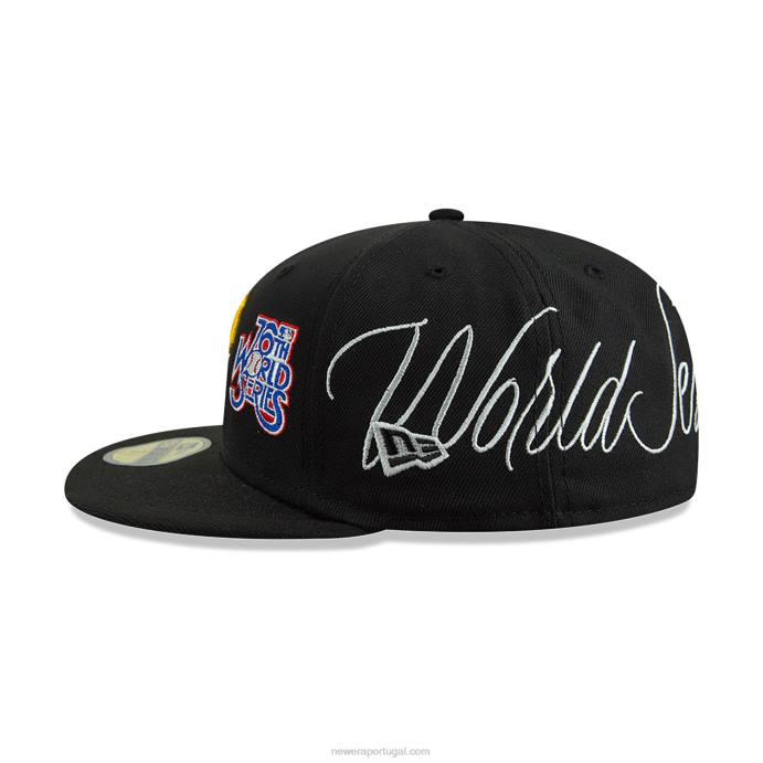 FFTN460 New Era boné ajustado preto pittsburgh pirates historic champs 59fifty