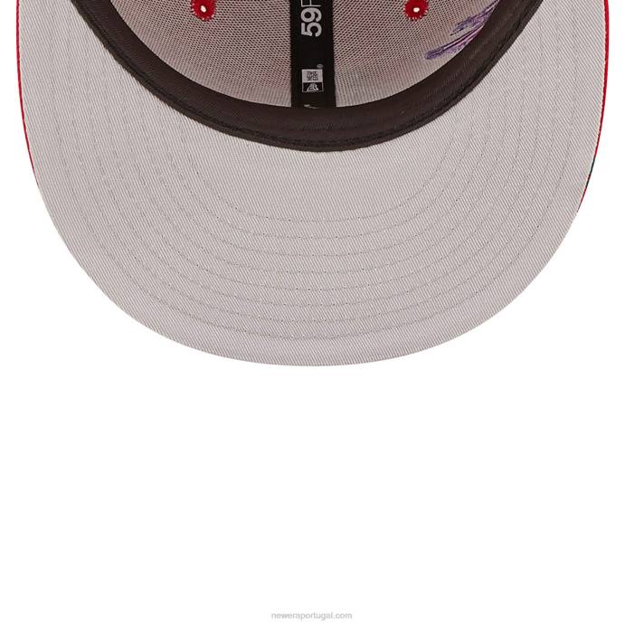 FFTN466 New Era st. boné justo louis cardinals mlb blooming red 59fifty