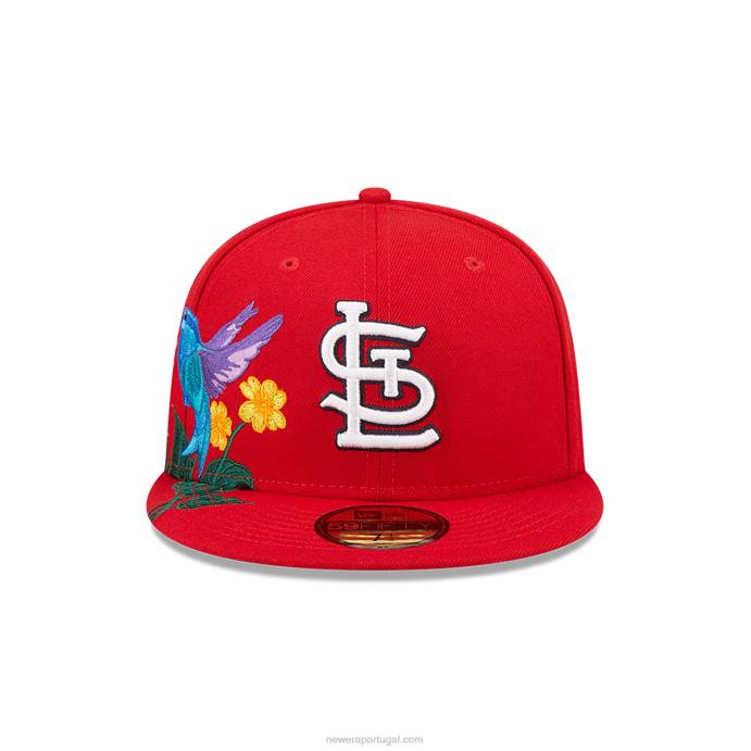FFTN466 New Era st. boné justo louis cardinals mlb blooming red 59fifty