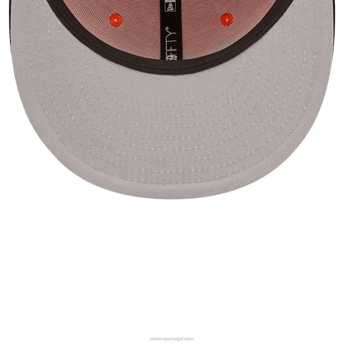 FFTN468 New Era boné denver broncos ne letterman laranja 59fifty