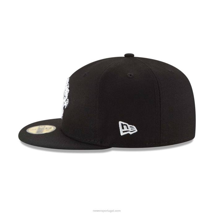 FFTN469 New Era jacksonville jaguars nfl times boné preto 59fifty