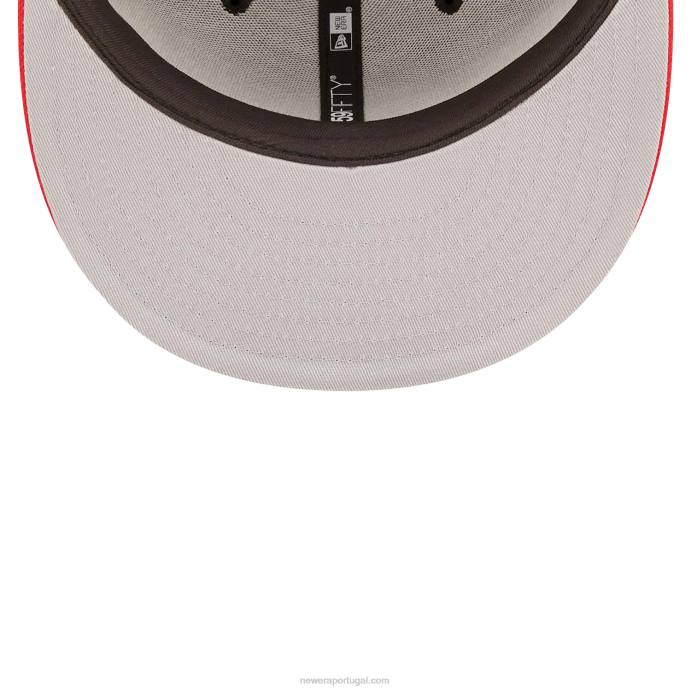 FFTN470 New Era portland trial blazers nba tip off 2022 boné preto 59fifty