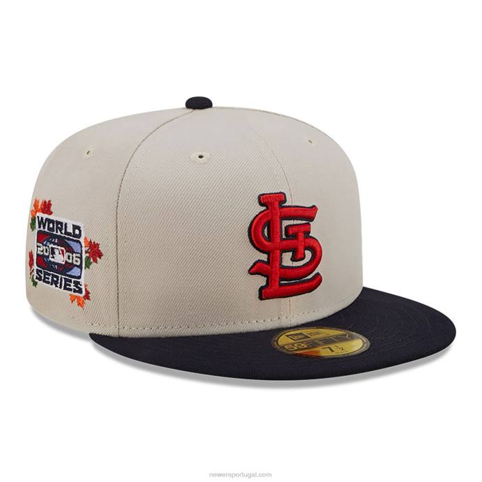 FFTN471 New Era st. Louis Cardinals Fall Classic Boné Branco 59Fifty