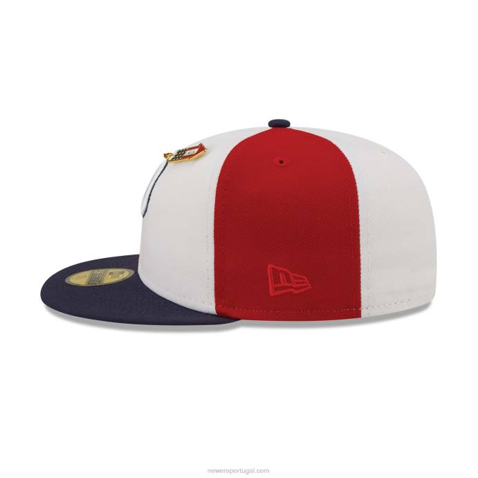 FFTN480 New Era Boné philadelphia phillies pinwheel americana vermelho 59fifty