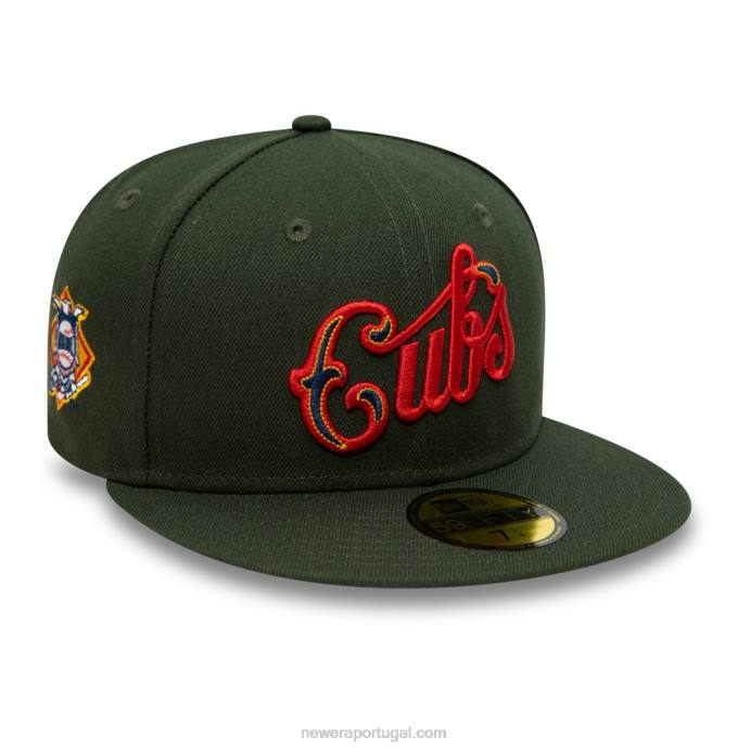 FFTN494 New Era chicago cubs mlb seaweed boné 59fifty
