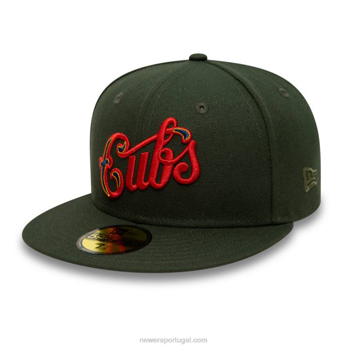 FFTN494 New Era chicago cubs mlb seaweed boné 59fifty