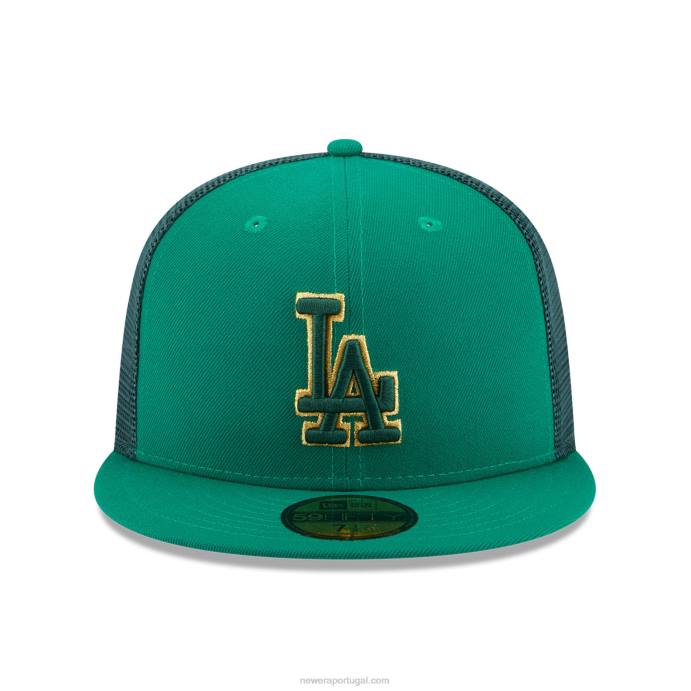 FFTN496 New Era boné la dodgers st patricks day verde 59fifty