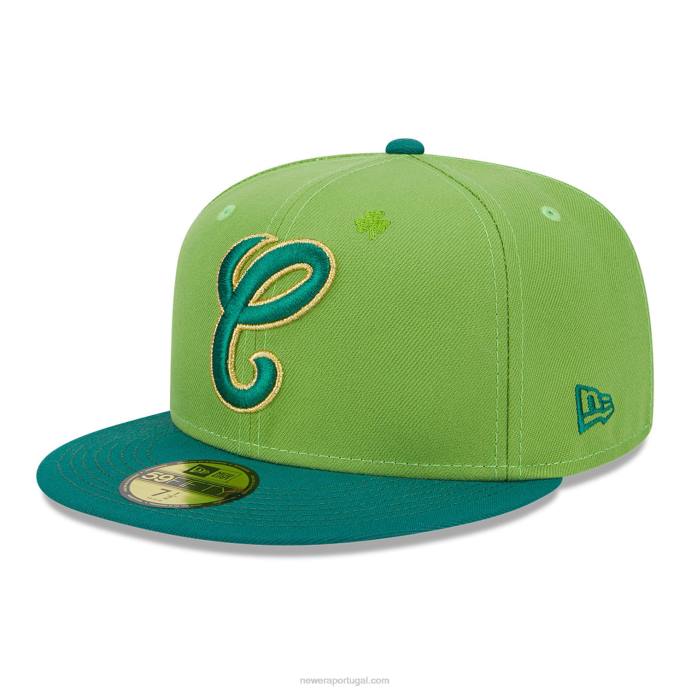 FFTN498 New Era Boné Chicago White Sox Lucky Streak Verde 59Fifty