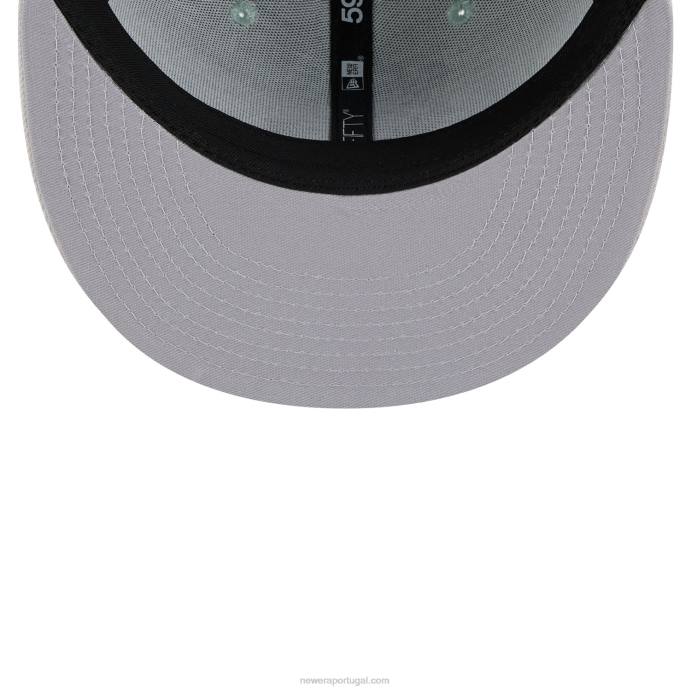 FFTN501 New Era Ashville Tourists Cidade Natal Roots Green Boné 59Fifty