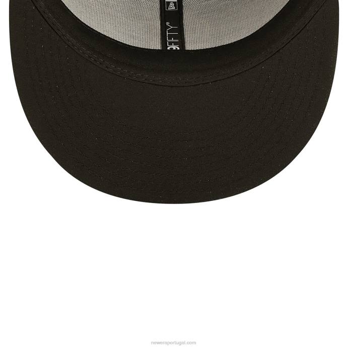 FFTN502 New Era boné justo salt lake city bee milb preto 59fifty