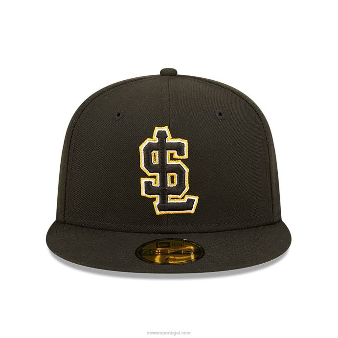 FFTN502 New Era boné justo salt lake city bee milb preto 59fifty