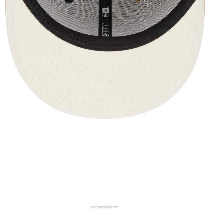 FFTN503 New Era Boné Chicago White Sox Outer Space Brown 59Fifty