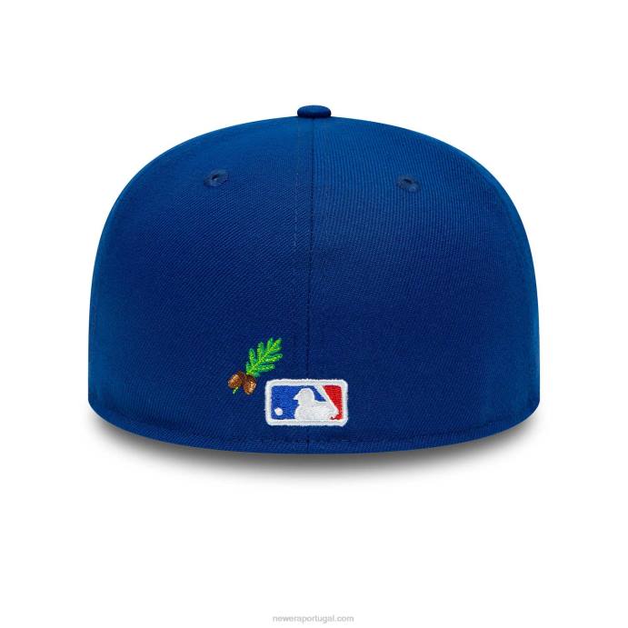 FFTN508 New Era Boné Chicago Cubs Stateview Blue 59Fifty