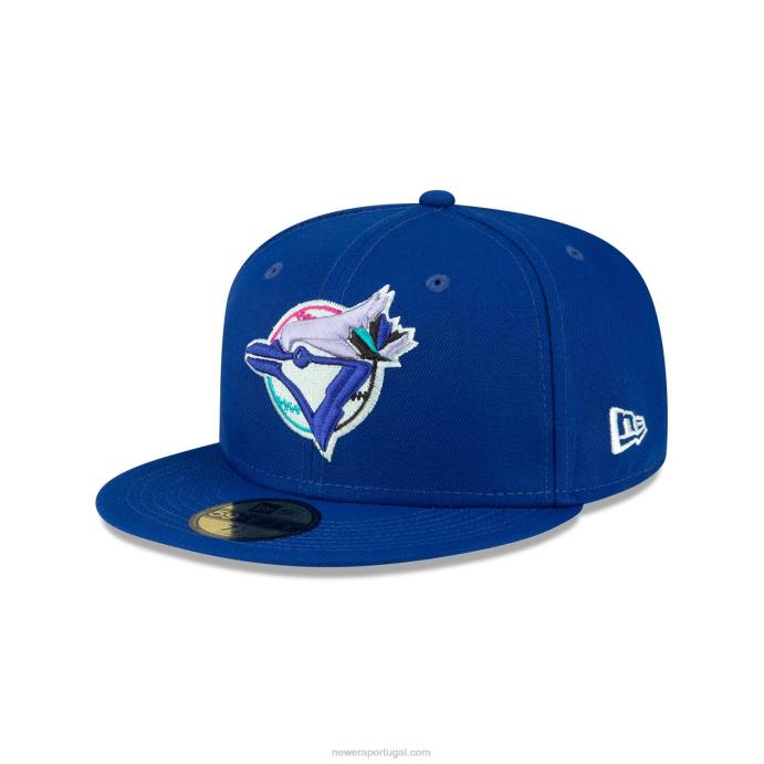 FFTN513 New Era toronto blue jays polarlights boné azul 59fifty