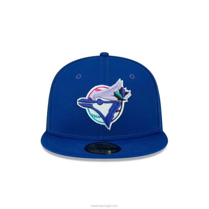 FFTN513 New Era toronto blue jays polarlights boné azul 59fifty
