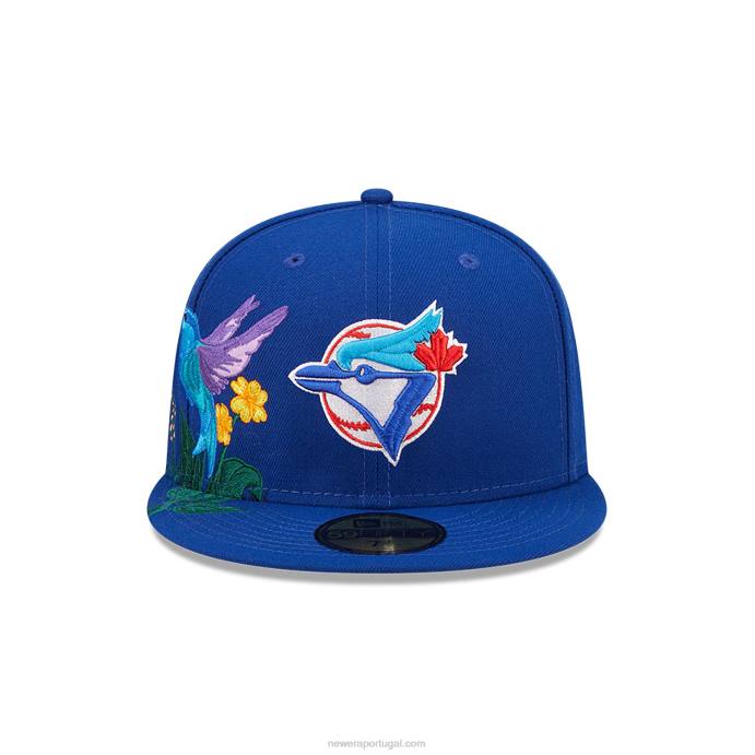 FFTN527 New Era boné toronto blue jays mlb blooming blue 59fifty