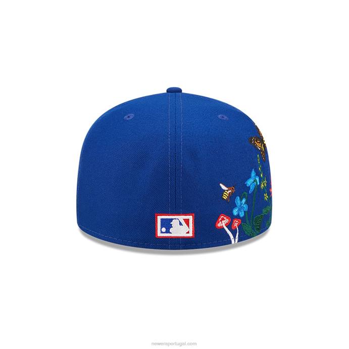 FFTN527 New Era boné toronto blue jays mlb blooming blue 59fifty