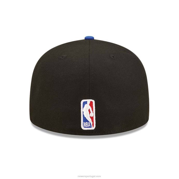 FFTN531 New Era Boné philadelphia 76ers nba tip off 2022 preto 59fifty
