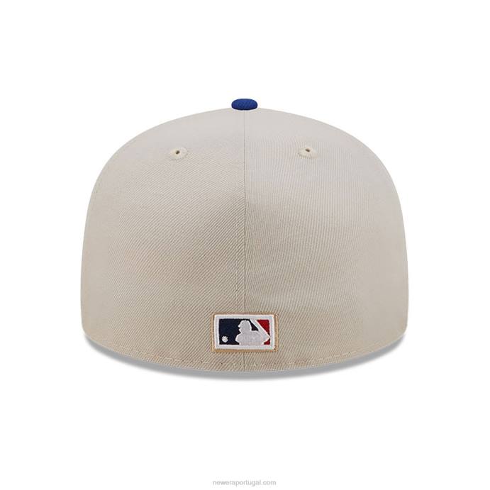 FFTN532 New Era toronto blue jays fall boné clássico branco 59fifty