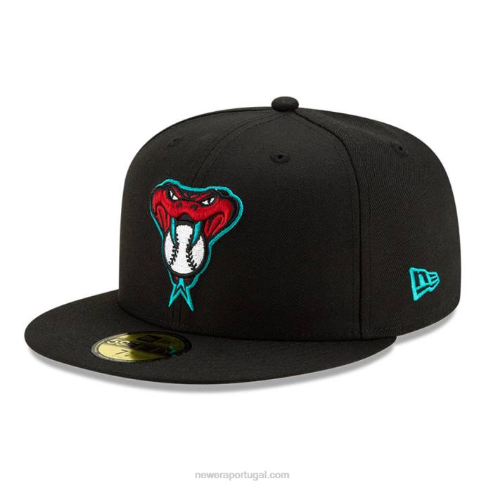 FFTN552 New Era arizona diamondbacks ac perf alt black 59fifty boné
