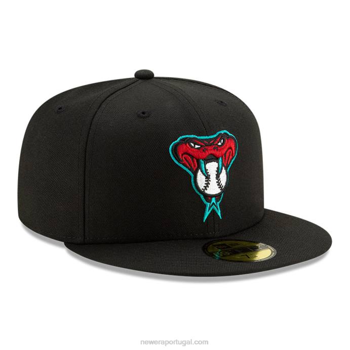 FFTN552 New Era arizona diamondbacks ac perf alt black 59fifty boné