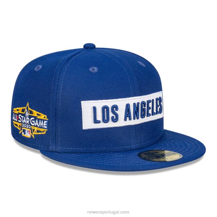FFTN555 New Era la dodgers mlb fan pack boné azul 59fifty
