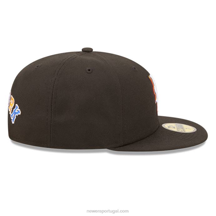 FFTN55 New Era New York Mets MLB Prismatic Black Boné 59Fifty