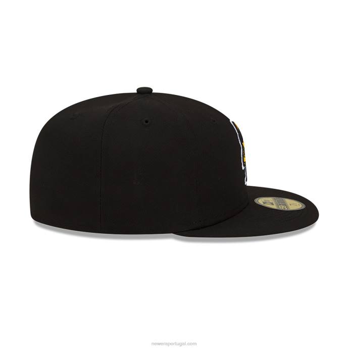 FFTN563 New Era boné justo salt lake city bee milb preto 59fifty
