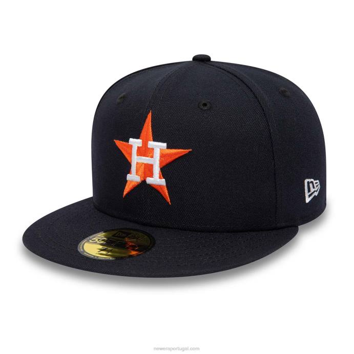 FFTN573 New Era boné justo houston astros 25º aniversário da marinha 59fifty