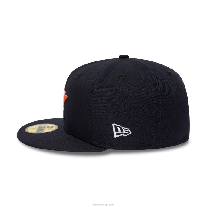 FFTN573 New Era boné justo houston astros 25º aniversário da marinha 59fifty
