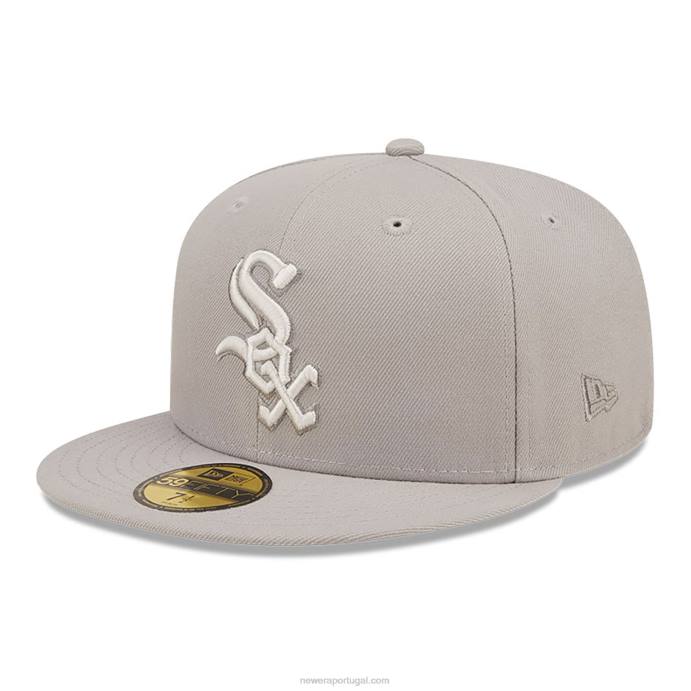 FFTN585 New Era Boné Chicago White Sox Monocamo Grey 59Fifty