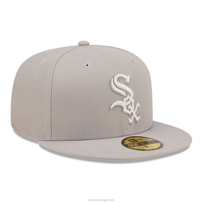 FFTN585 New Era Boné Chicago White Sox Monocamo Grey 59Fifty