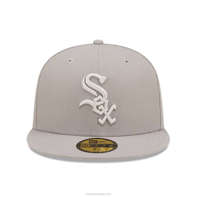 FFTN585 New Era Boné Chicago White Sox Monocamo Grey 59Fifty