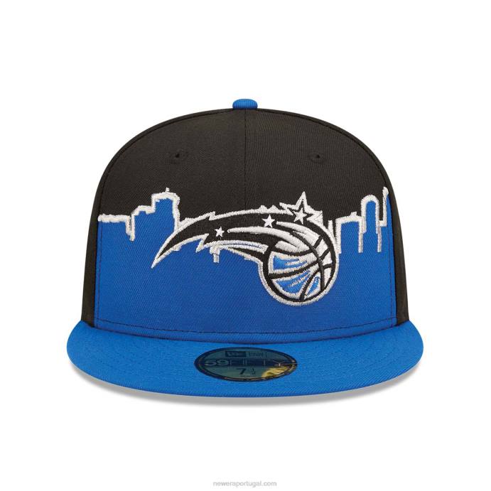 FFTN592 New Era gorro orlando magic nba tip off 2022 preto 59fifty